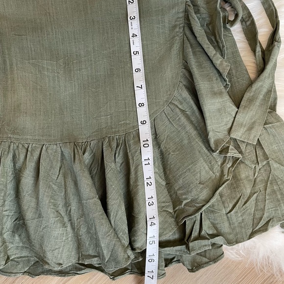 Princess Polly Khaki Wrap Skirt NWT! - Picture 10 of 11